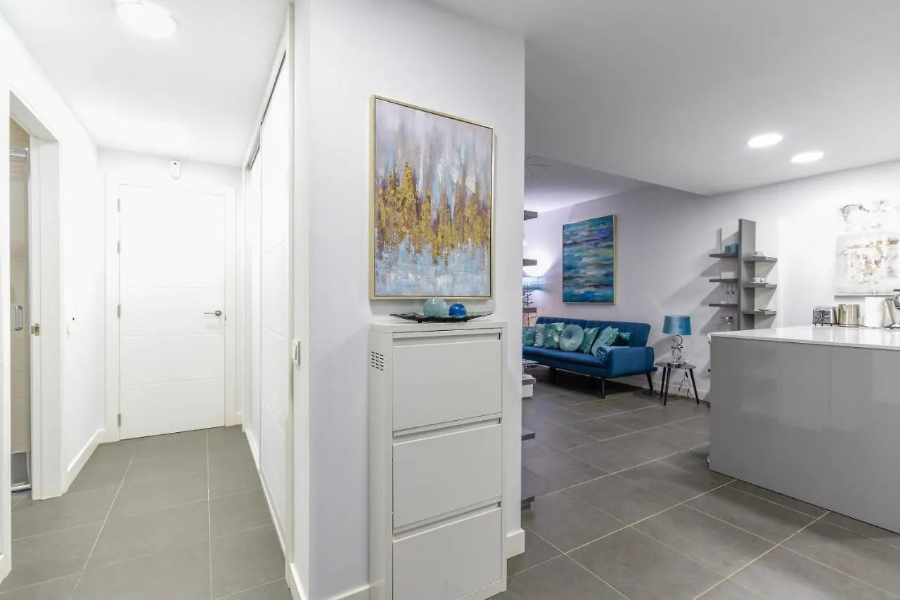 Apartamento Azul Vv -Fuerteventura Site- Jacuzzi, Aire Acondicionado, Solarium , Terraza Vistas Panoramicas, Diseno , Luxury, Fuerteventura Site Apartment La Oliva 0*,