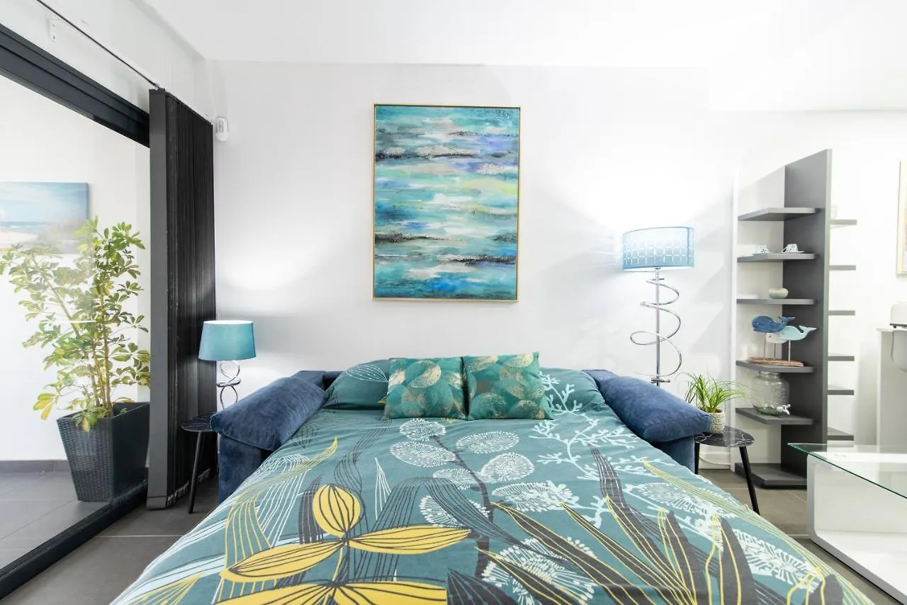 Apartmán Apartamento Azul Vv -Fuerteventura Site- Jacuzzi, Aire Acondicionado, Solarium , Terraza Vistas Panoramicas, Diseno , Luxury, Fuerteventura Site La Oliva Španělsko